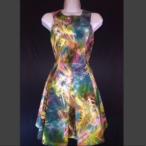 A beautiful multicolored dress great for any event
